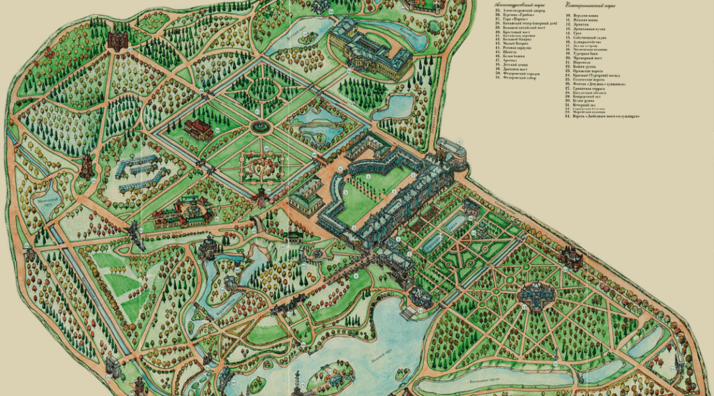 The parks of Tsarskoe Selo