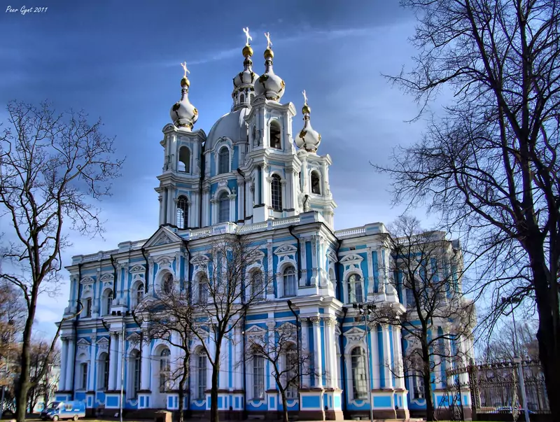 Смольный собор в Санкт-Петербурге